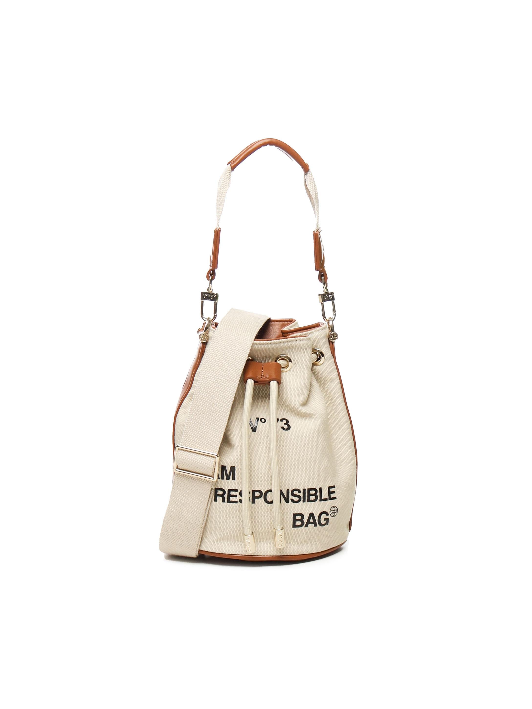 Borsa a secchiello Responsabiltiy 73BS6AF12 RESPONSIBILITY BISNATURALE/CUOIO V° 73 