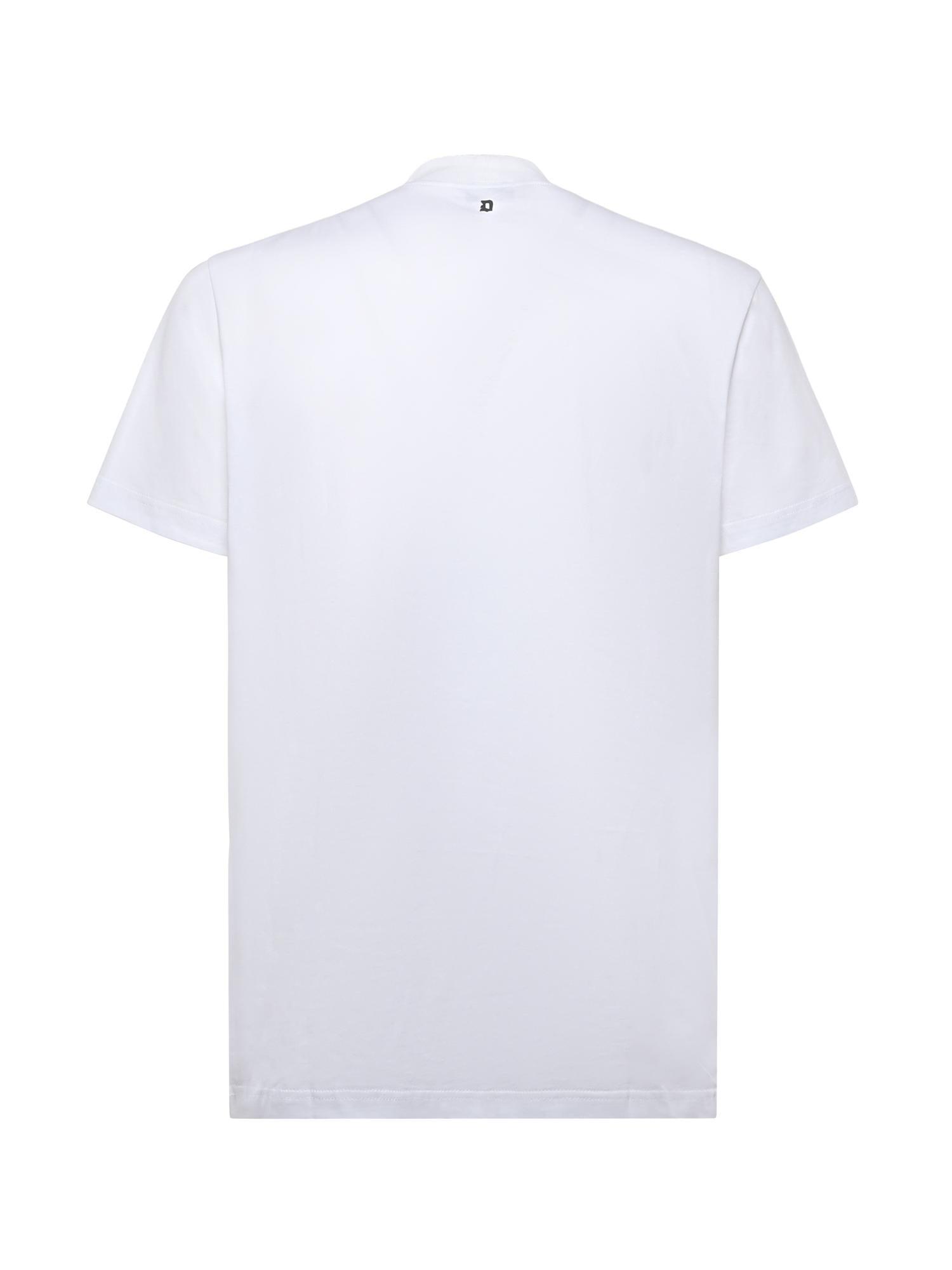 T-shirt in cotone US363 JF0271UZL4W000 DONDUP 