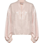 Bomber in tweed di paillettes 80AAS968 N0729439 GENNY 