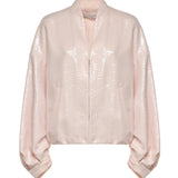 Bomber in tweed di paillettes 80AAS968 N0729439 GENNY 