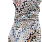 Abito lungo monospalla Wave DS26SG47 BR015BSMSNN MISSONI 