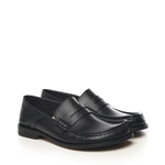 Mocassini Campo Flap Back in pelle di vitello M816290X47 1100 LOEWE 