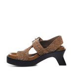 Sandalo in pelle scamosciata spazzolata L814465X92 LOEWE EASE2530 LOEWE 