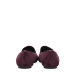 Mocassini Iris Winter con logo 73SC9FV01VEL IRIS WINTERBORDEAUX V° 73 