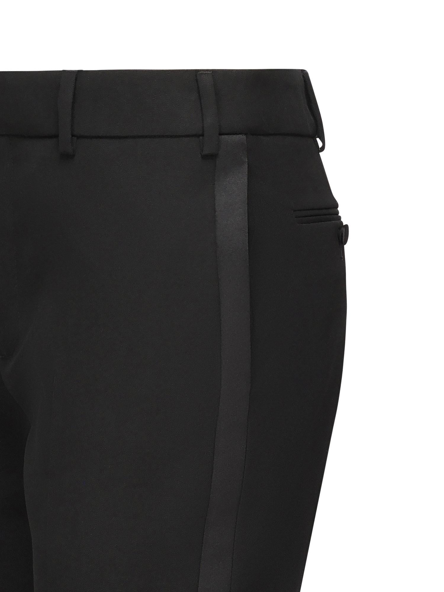 Pantaloni smoking dritti 531553 Y399W1000 SAINT LAURENT 