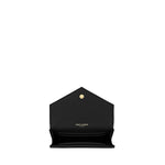 Portafoglio Cassandre Matelassé Envelope in pelle goffrata 414404 BOW011000 SAINT LAURENT 