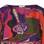 Abito lungo con stampa Orchidee 5URI30 5U731017 PUCCI 