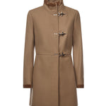 Cappotto Virginia in panno di lana mélange NAW50514000XMY C813 FAY 