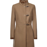 Cappotto Virginia in panno di lana mélange NAW50514000XMY C813 FAY 