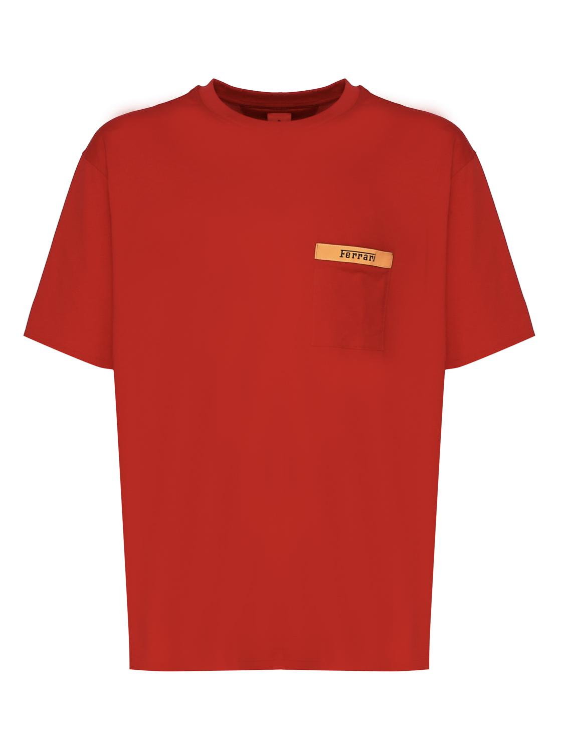 T-shirt in cotton 47825 -REDC FERRARI 
