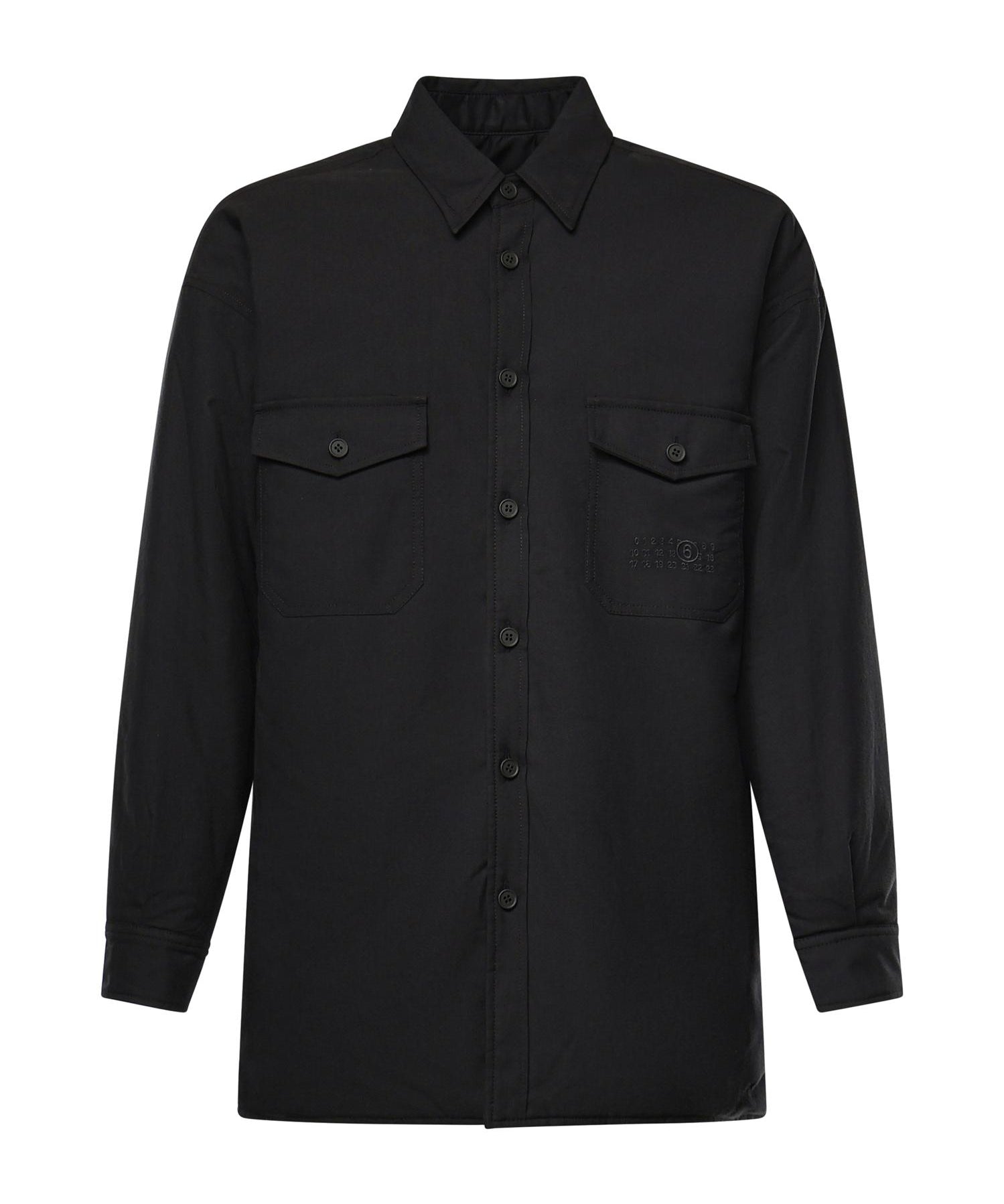 Camicia in misto lana<BR/> SH0DT0045 MTN193962 MM6 Maison Margiela 
