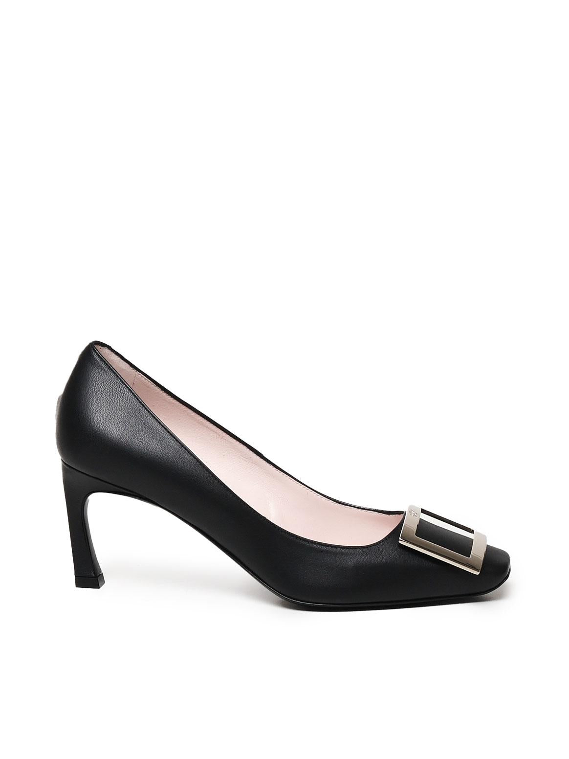Décolletés Trompette in pelle<BR/> RVW40015280NK0 B999 ROGER VIVIER 