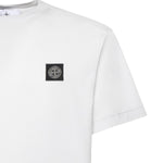 T-shirt con patch Compass in jersey di cotone L1S152100027 S0013V0041 STONE ISLAND 