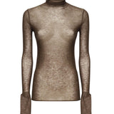 Maglia in lana con micro paillettes<BR/> 105821 A2PML73 PINKO 