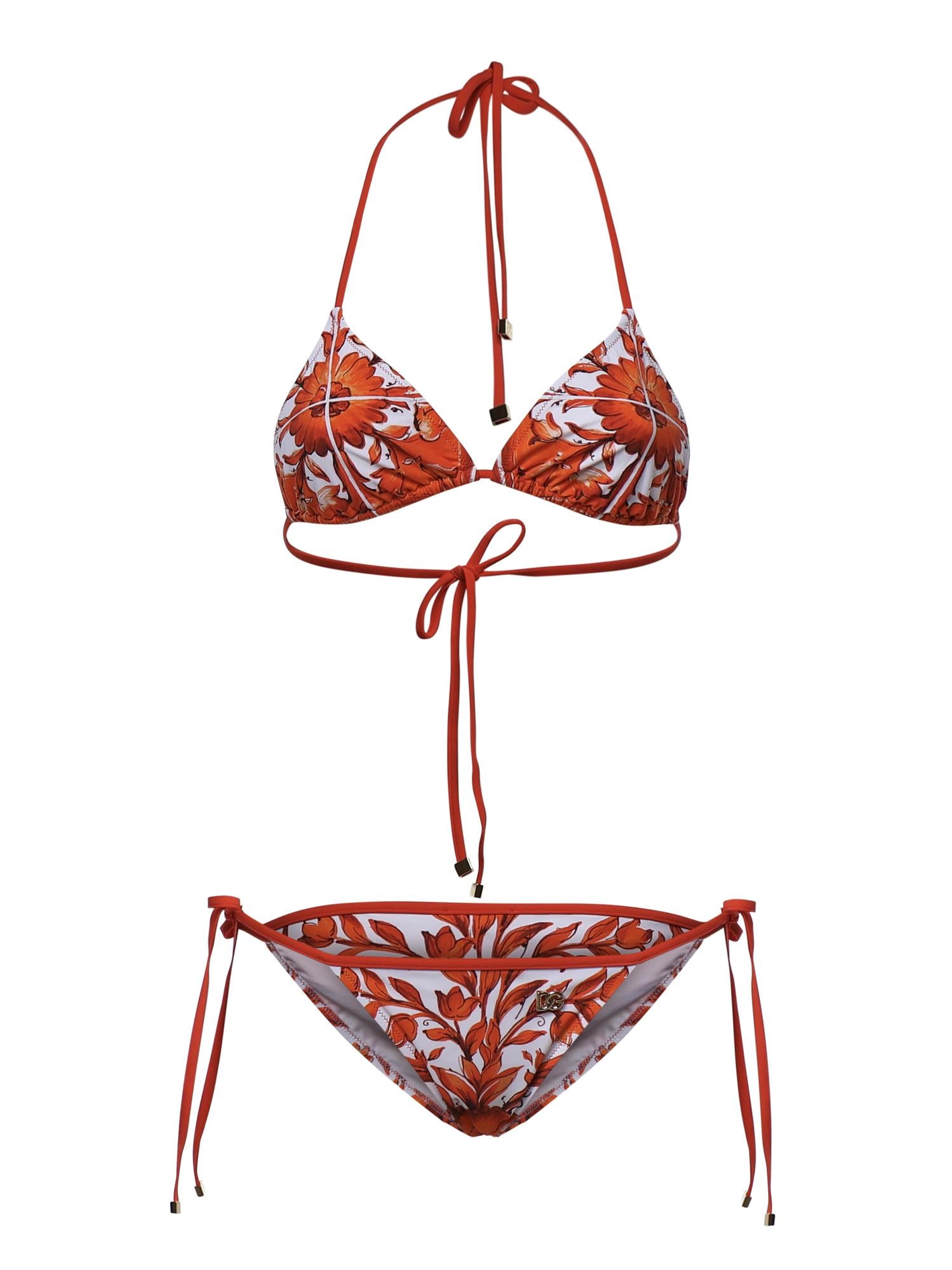Bikini stampa maiolica O8A23J ONO19IX3TN DOLCE & GABBANA 