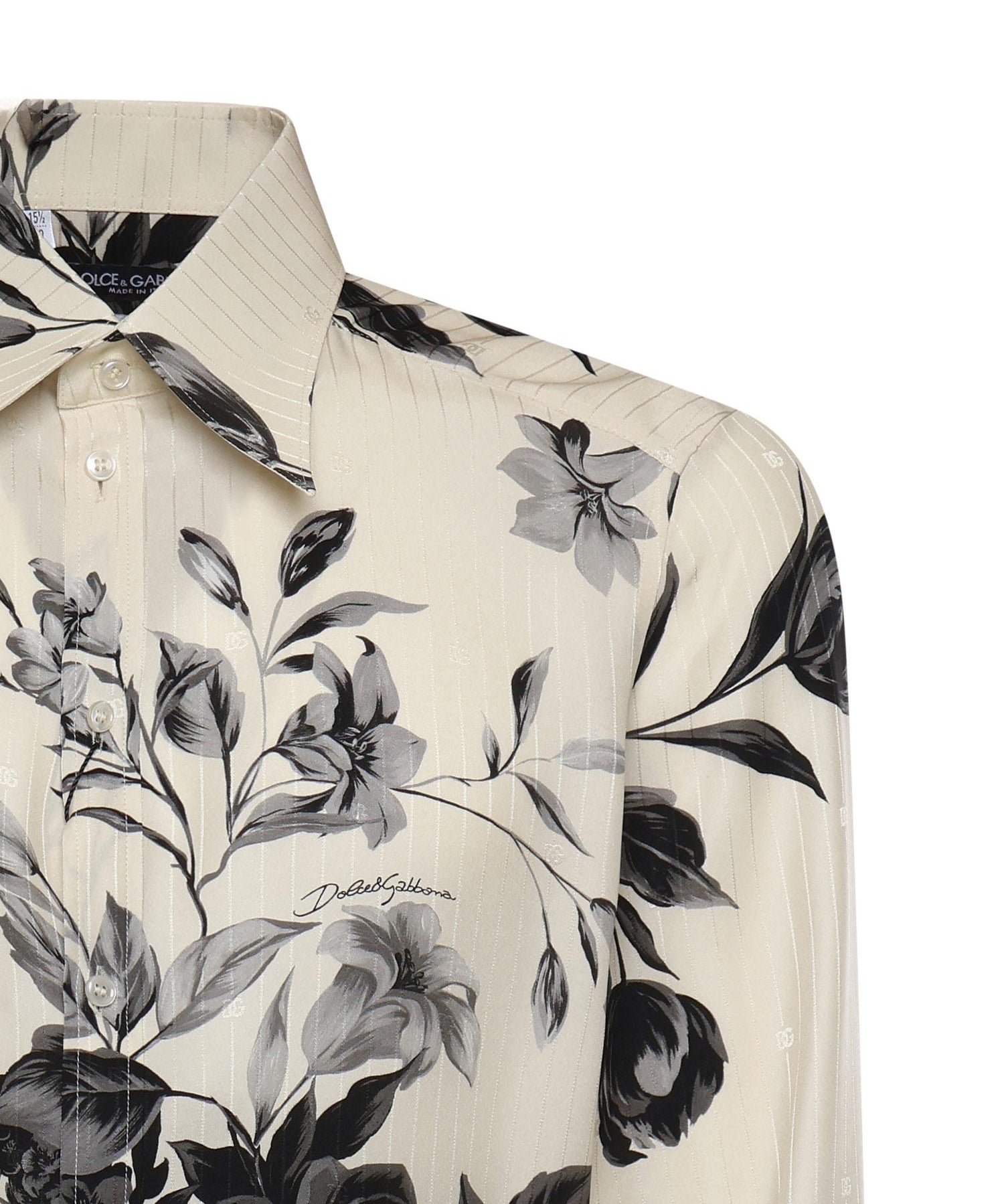 Camicia con stampa Bouquet fiori G5NP9T IS1Z0HK5SP DOLCE & GABBANA 
