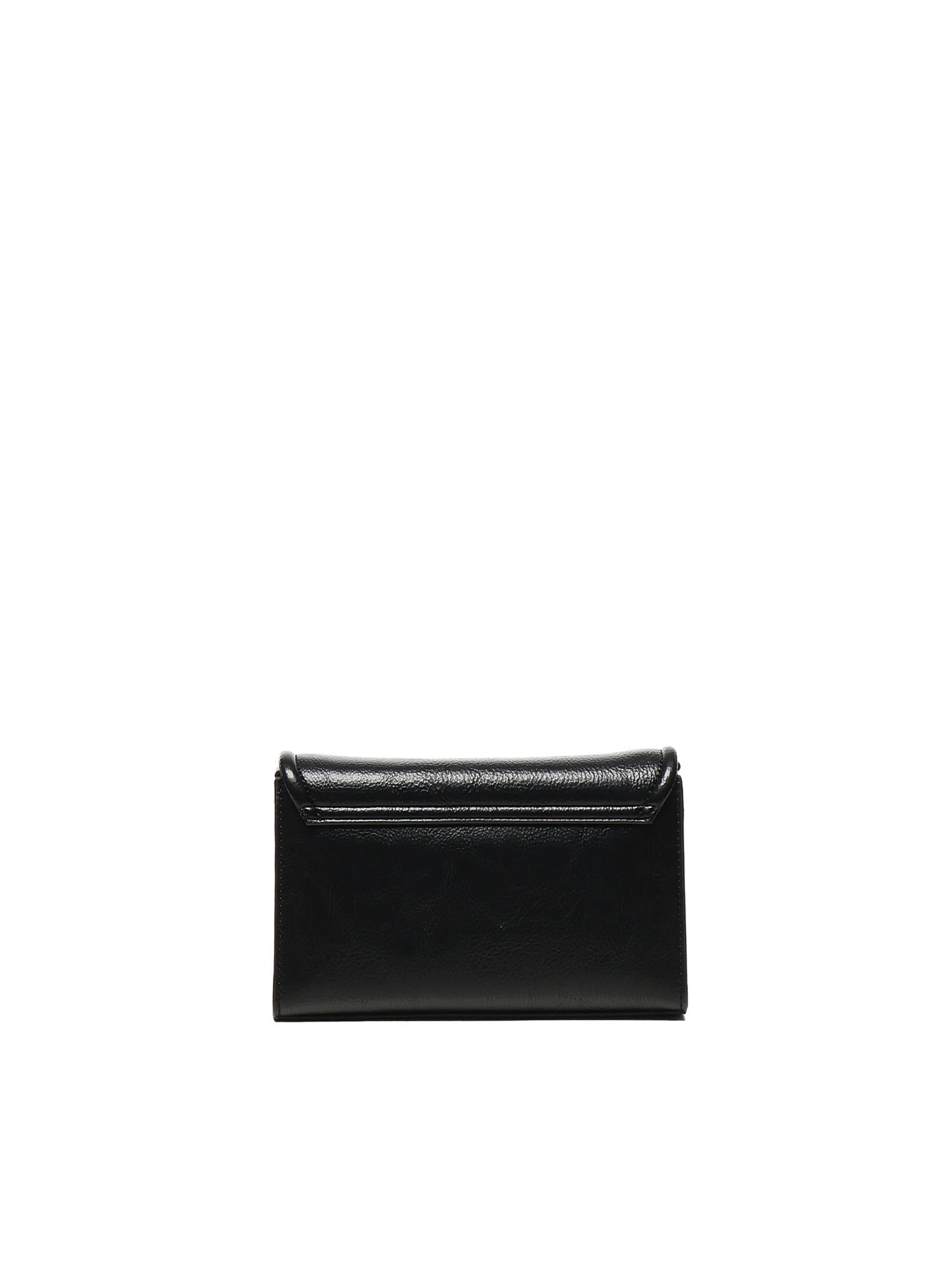 Borsa a tracolla con logo JC4093PP1NLI0 000 LOVE MOSCHINO 