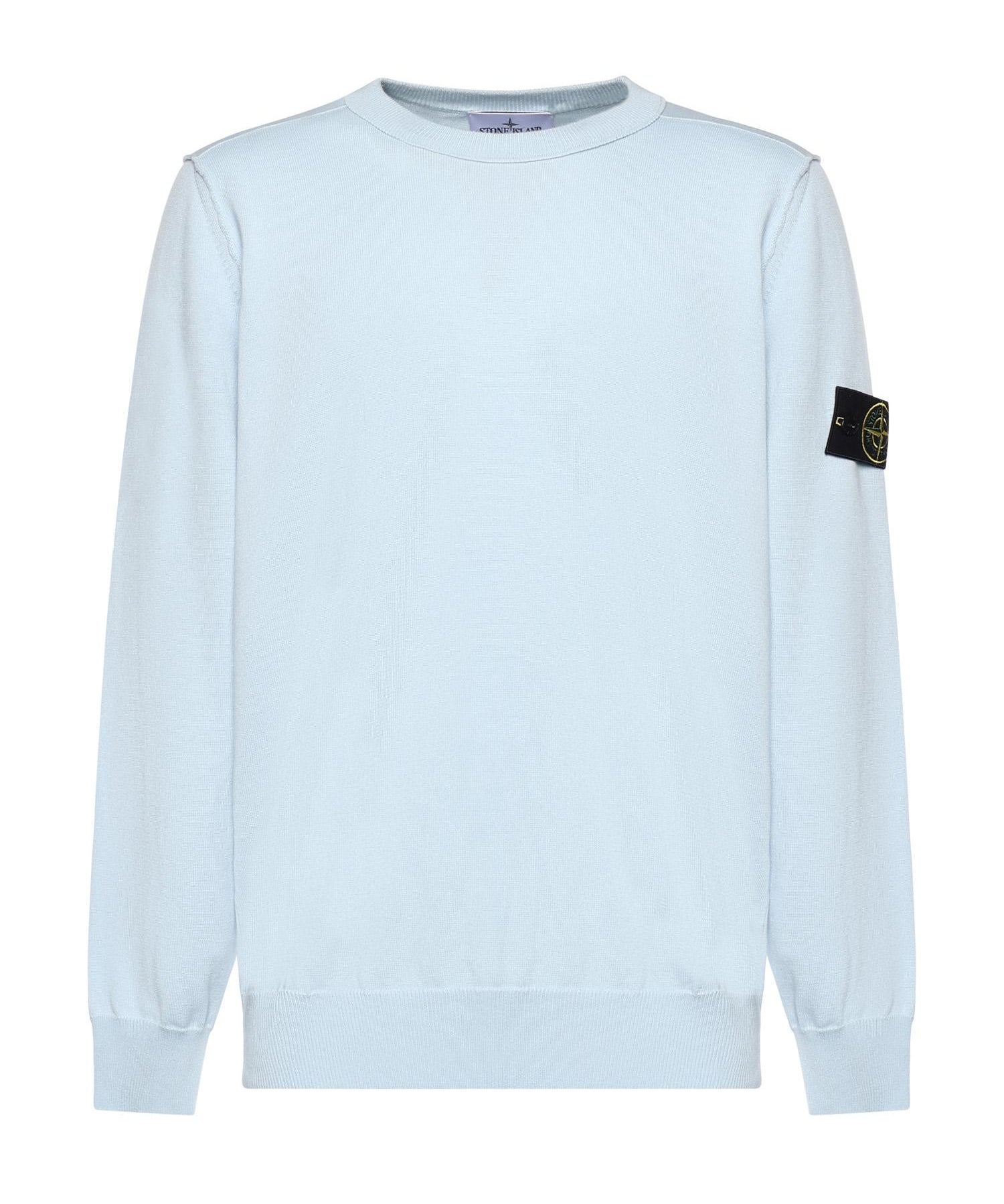 Maglione in cotone con logo L1S155100053 S00B2V0041 STONE ISLAND 
