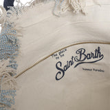 Borsa Vanity regular in canvas a righe VANI001 02629L MC2 SAINT BARTH 