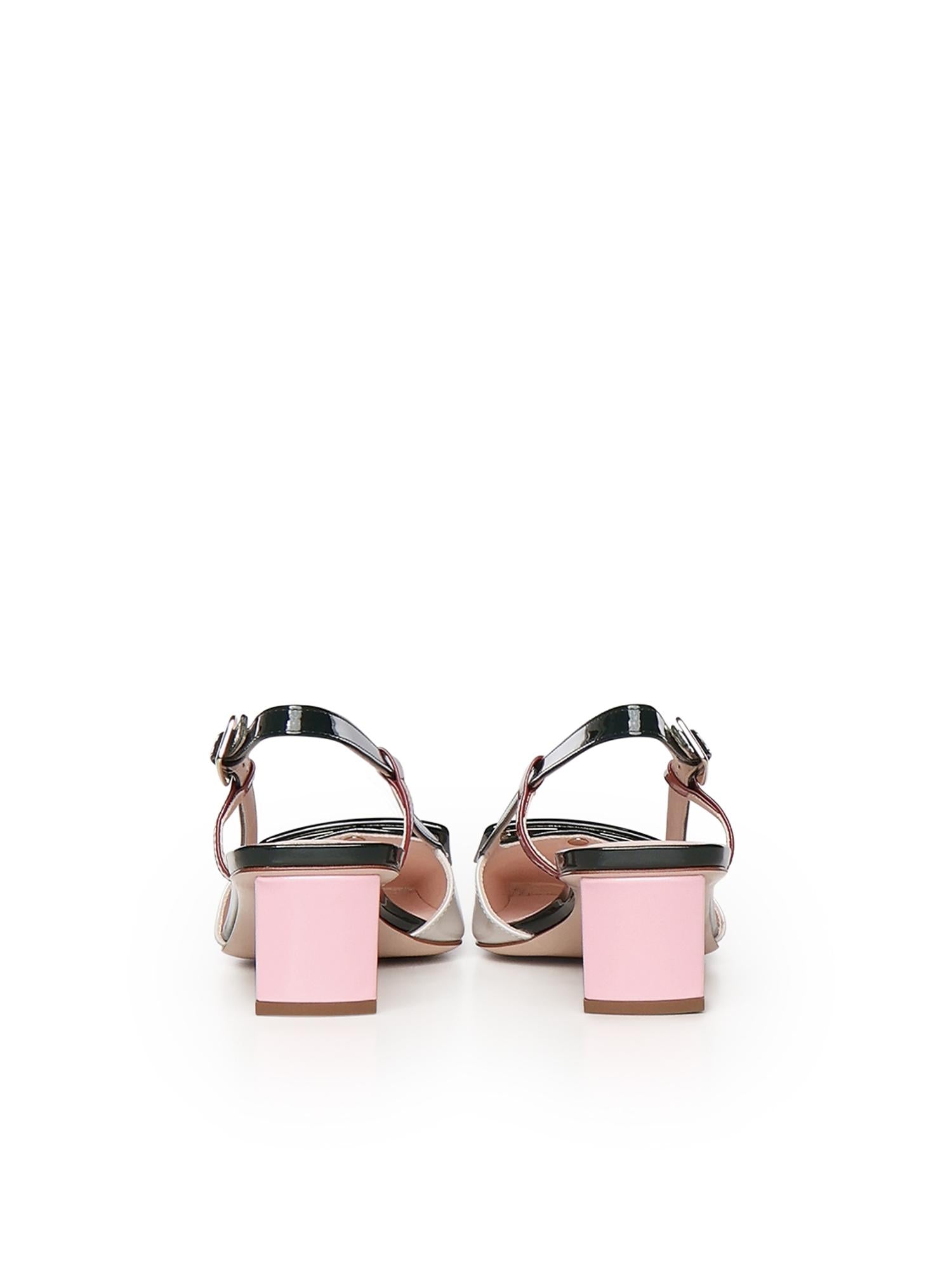 Décolletés Slingback Belle Vivier in vernice RVW00625601D1P SQ17 ROGER VIVIER 