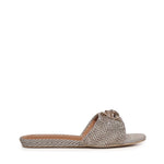 Sandali flat Kensington con cristalli<BR/> 8496140609 BEIGE KURT GEIGER 