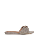 Sandali flat Kensington con cristalli<BR/> 8496140609 BEIGE KURT GEIGER 