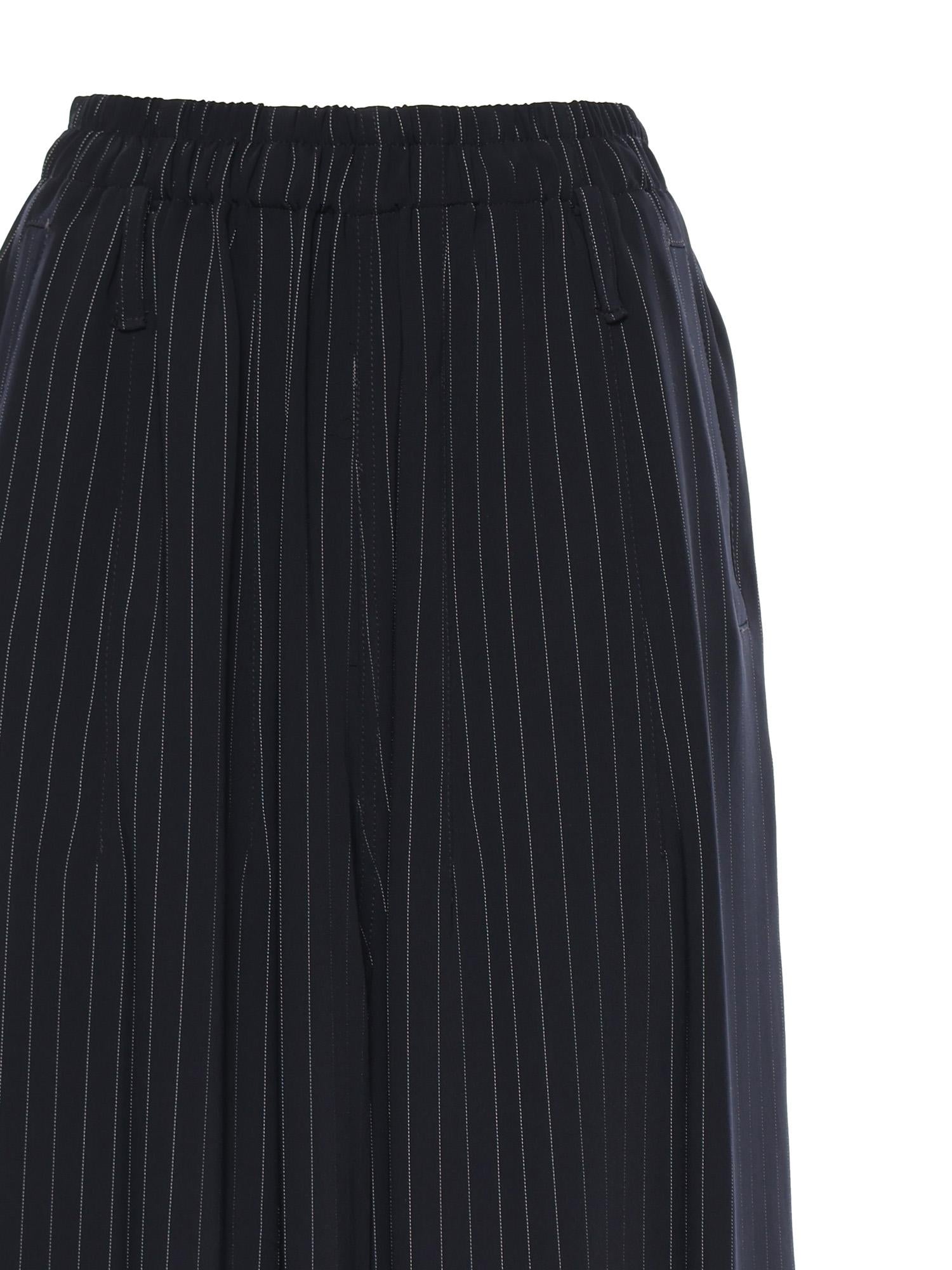 Pantaloni Oakdale gessati PAFS22015855  THE FRANKIE SHOP 