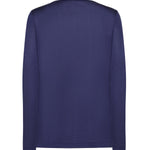 T-shirt in crêpe de Chine di seta e jersey 2611941048600 001 MAX MARA 