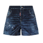 Boxer mare Five Pockets stile denim D7B626690 427 DSQUARED2 