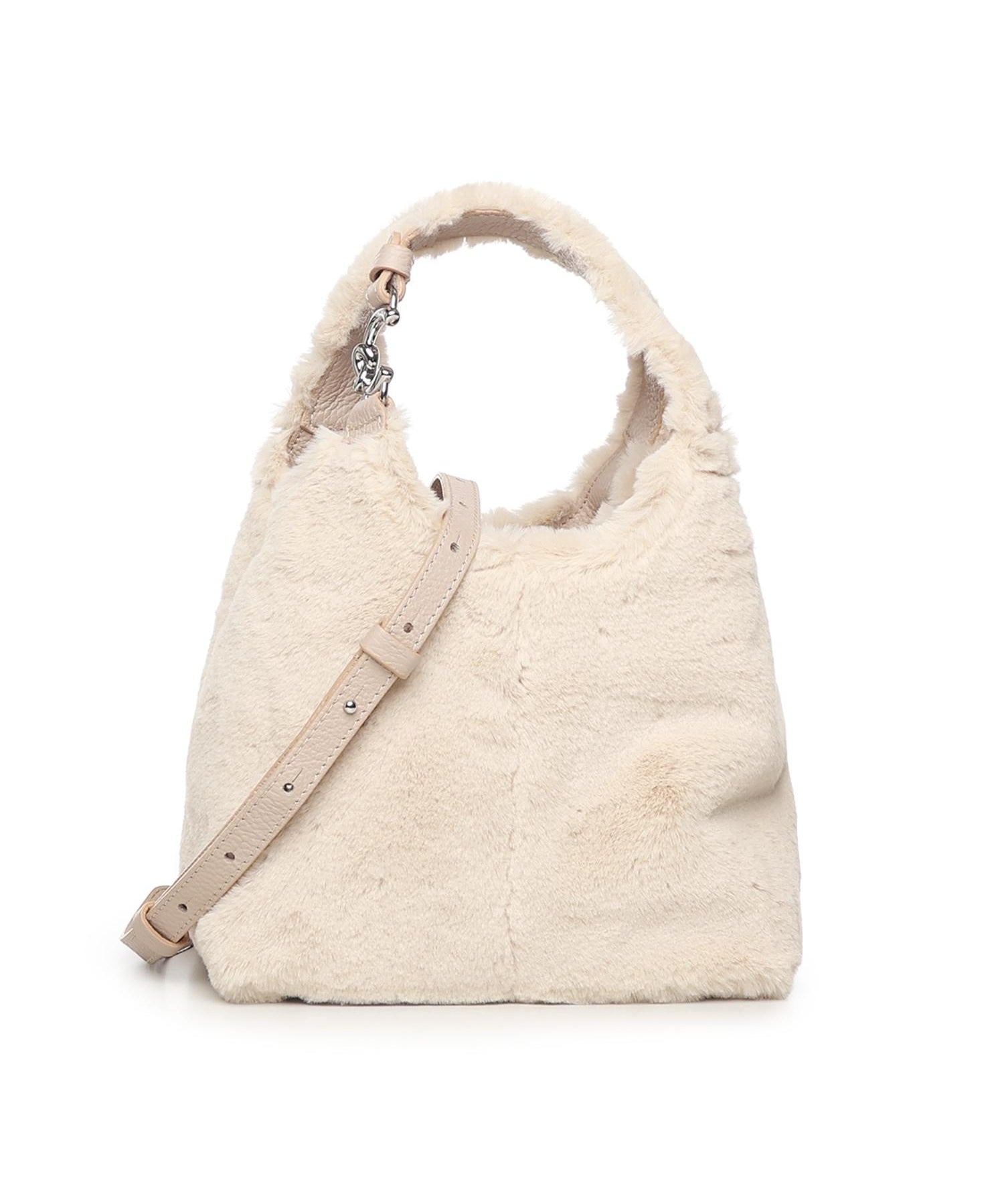 Borsa C-Easy in pelliccia sintetica e pelle E1THD580101 339 COCCINELLE 