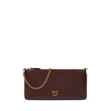 Borsa a tracolla Horizontal Flat in pelle<BR/> 102747 A0F1R49Q PINKO 