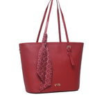 Tote bag in ecopelle Alice 73BS8BR01 ALICERUBINO V° 73 