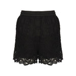 Shorts macramè traforati 104856 A2G9Z99 PINKO 