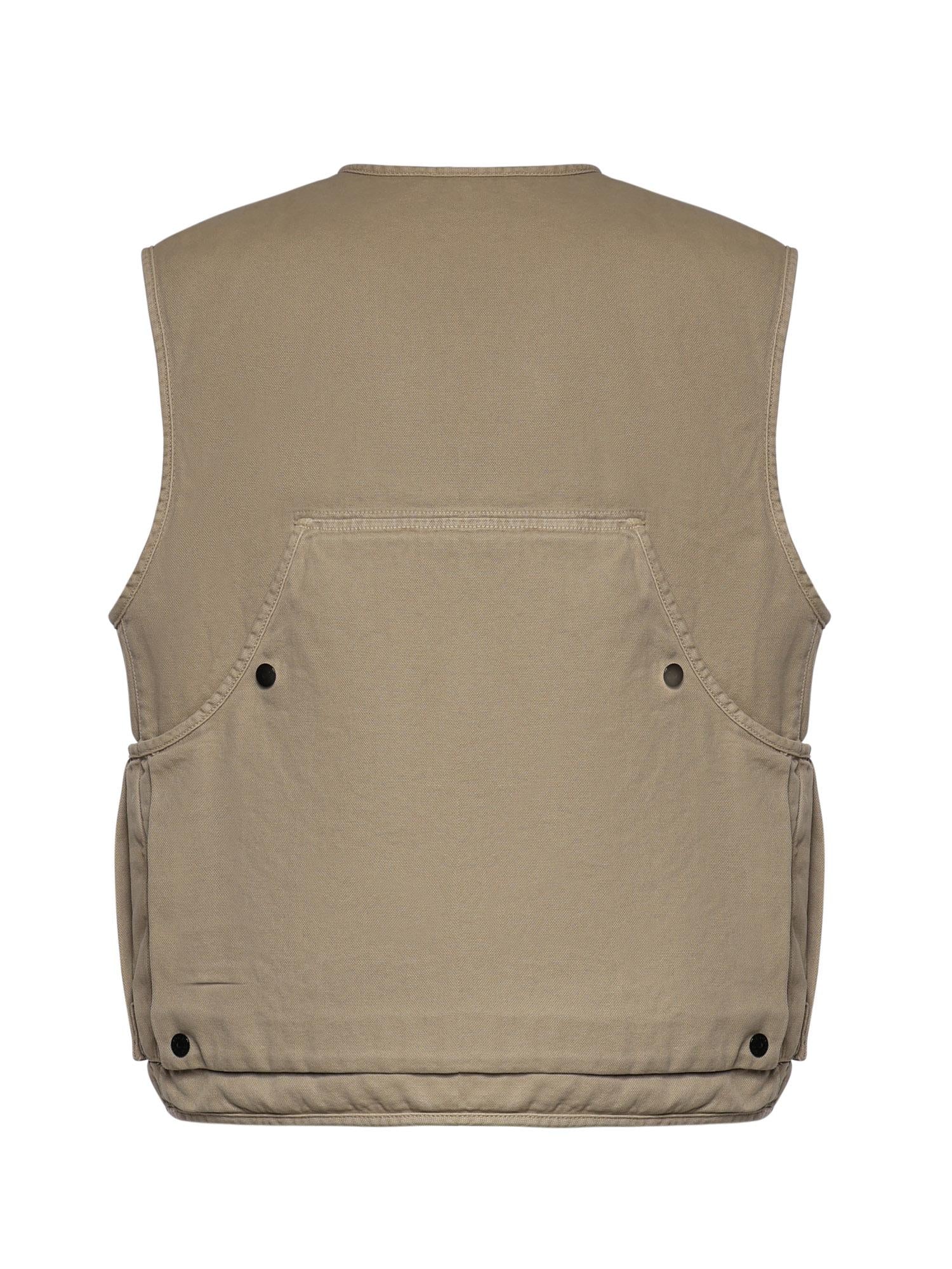 Gilet in cotone con logo L1S156100007 S0184V019A STONE ISLAND 