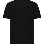 T-shirt girocollo in cotone AIGUE -NERO GIULIANO GALIANO 