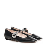 Ballerine Belle Vivier in pelle RVW00743300TGQ B999 ROGER VIVIER 