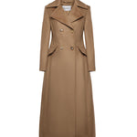 Cappotto lungo in drap di cammello zibellinato 2521016142600 001 MAX MARA 