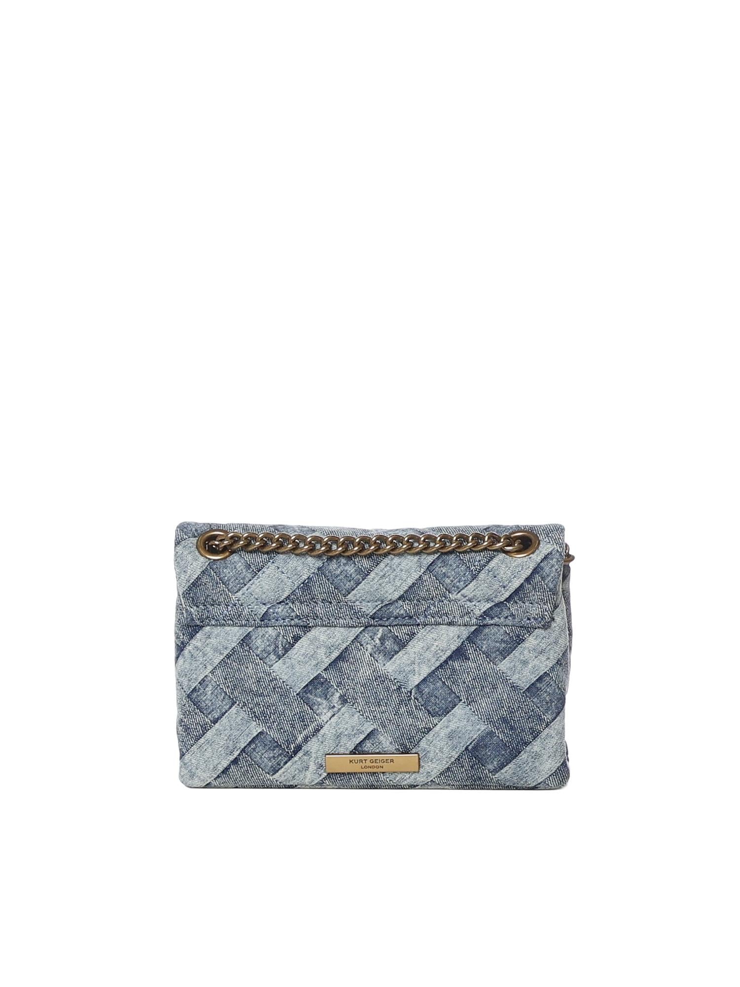 Mini bag Kensington in denim 8885588669 DENIM/DENIM KURT GEIGER 