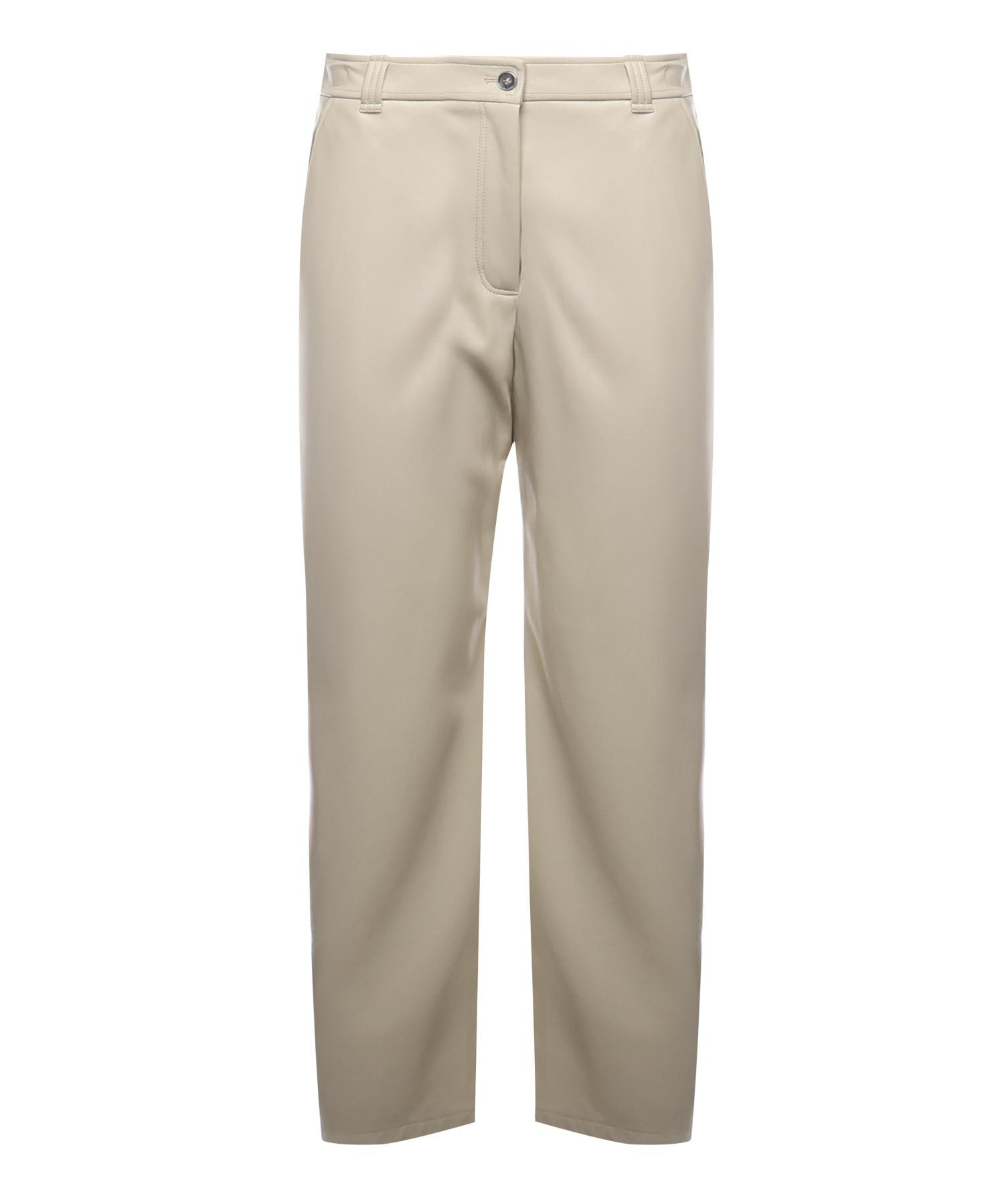 Pantaloni balloon effetto pelle soft touch 105371 A2P4C03 PINKO 