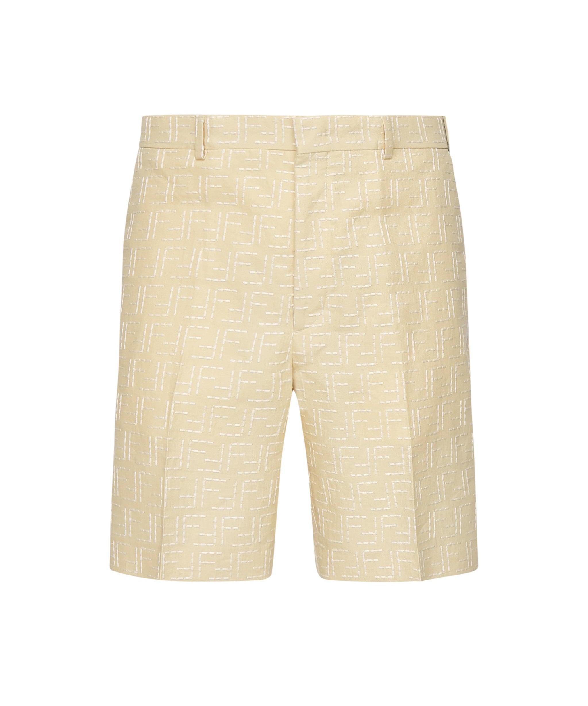 Bermuda in Jacquard FF di lino FB0821 AU6YF0PKL FENDI 