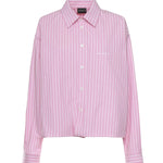 Camicia in popeline di cotone a righe 857837 TPM265621 BALENCIAGA 