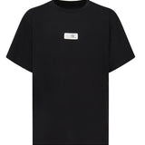 T-shirt in cotone con logo SH0GC0032 S24312900 MM6 Maison Margiela 
