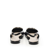 Ballerine in vernice con logo SD0247 E002Z99 PINKO 