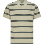 Polo in cotone a righe<BR/> 8106380 C2546 BURBERRY 
