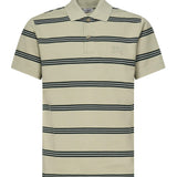 Polo in cotone a righe<BR/> 8106380 C2546 BURBERRY 