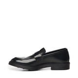 Mocassini Fred in pelle abrasivato<BR/> FRED ABRASIVATONERO GIULIANO GALIANO 