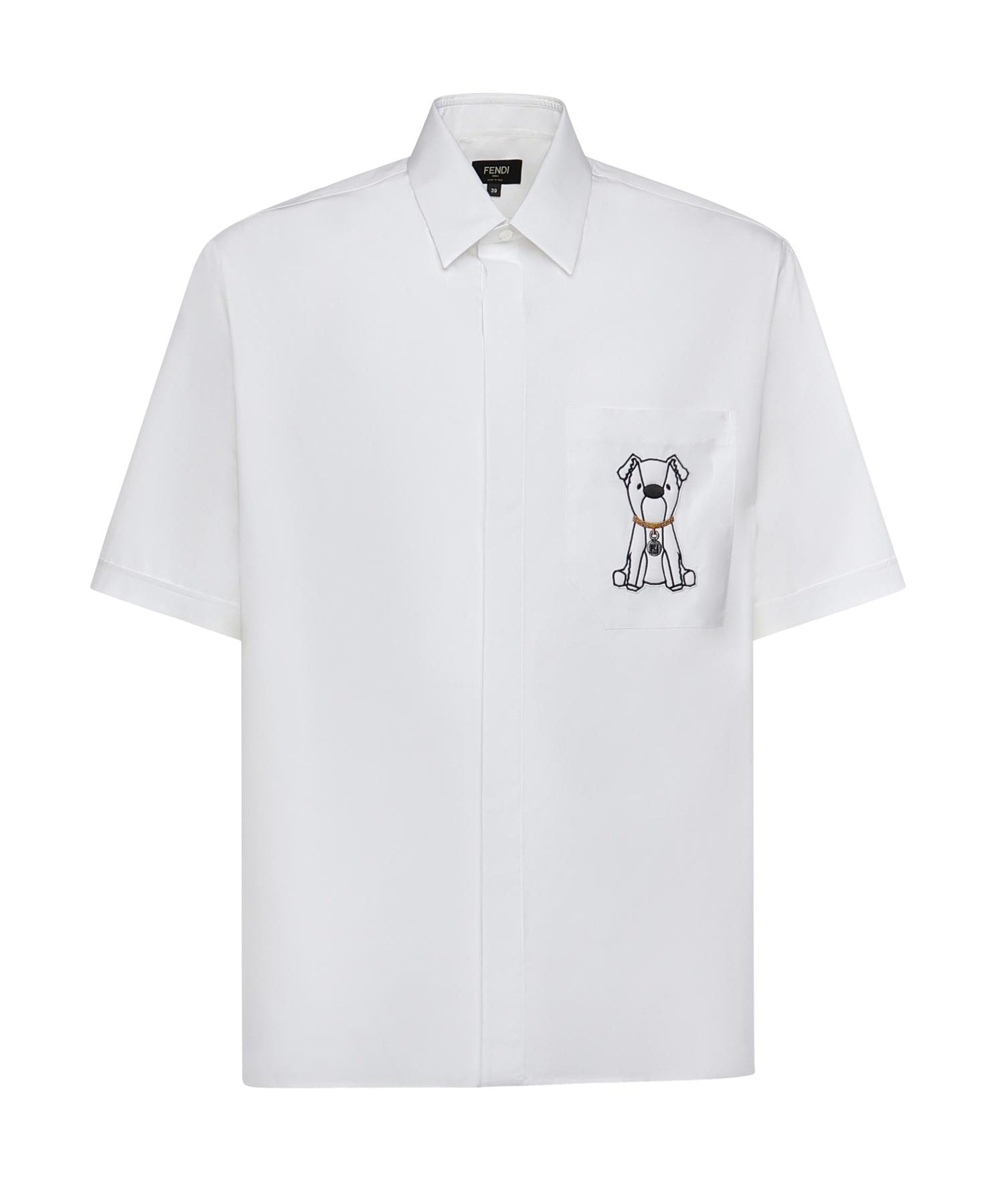 Camicia in cotone FS1340 AVZ9F0QA0 FENDI 