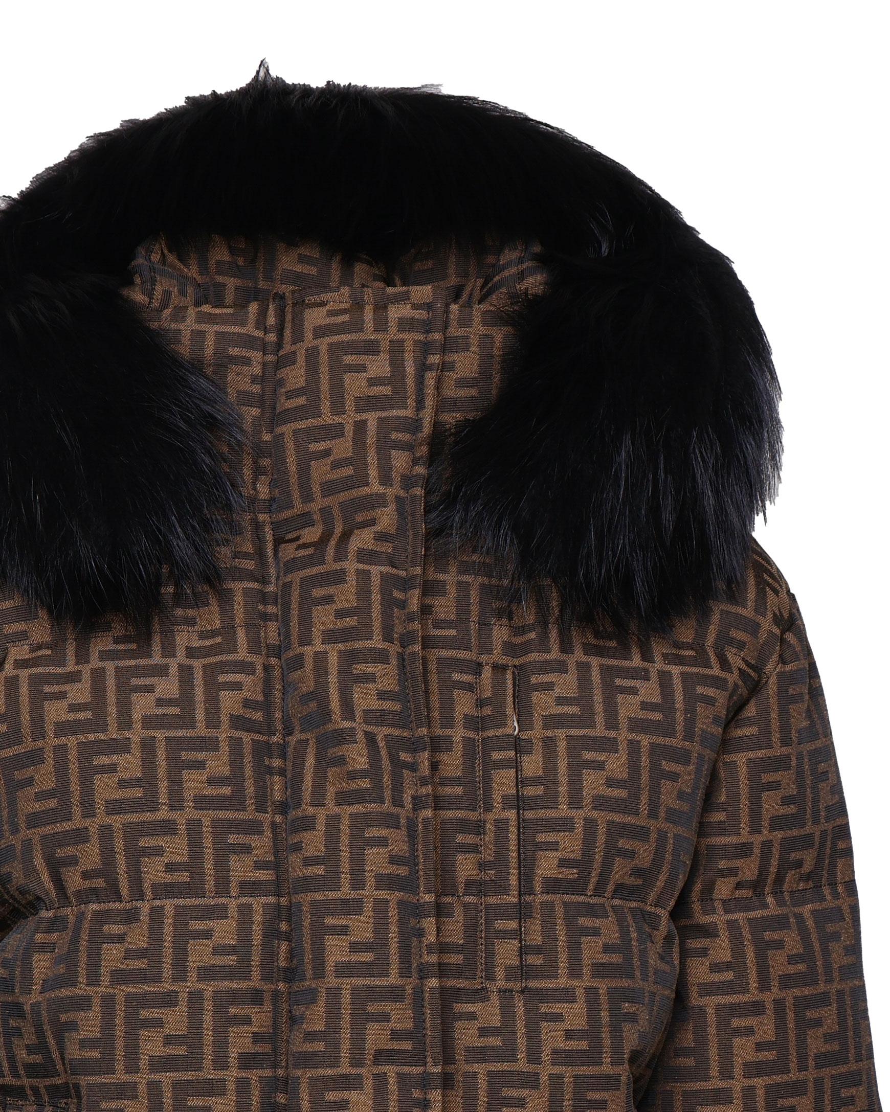 Giacca da sci FF jacquard FAN152 AWYDF118W FENDI 