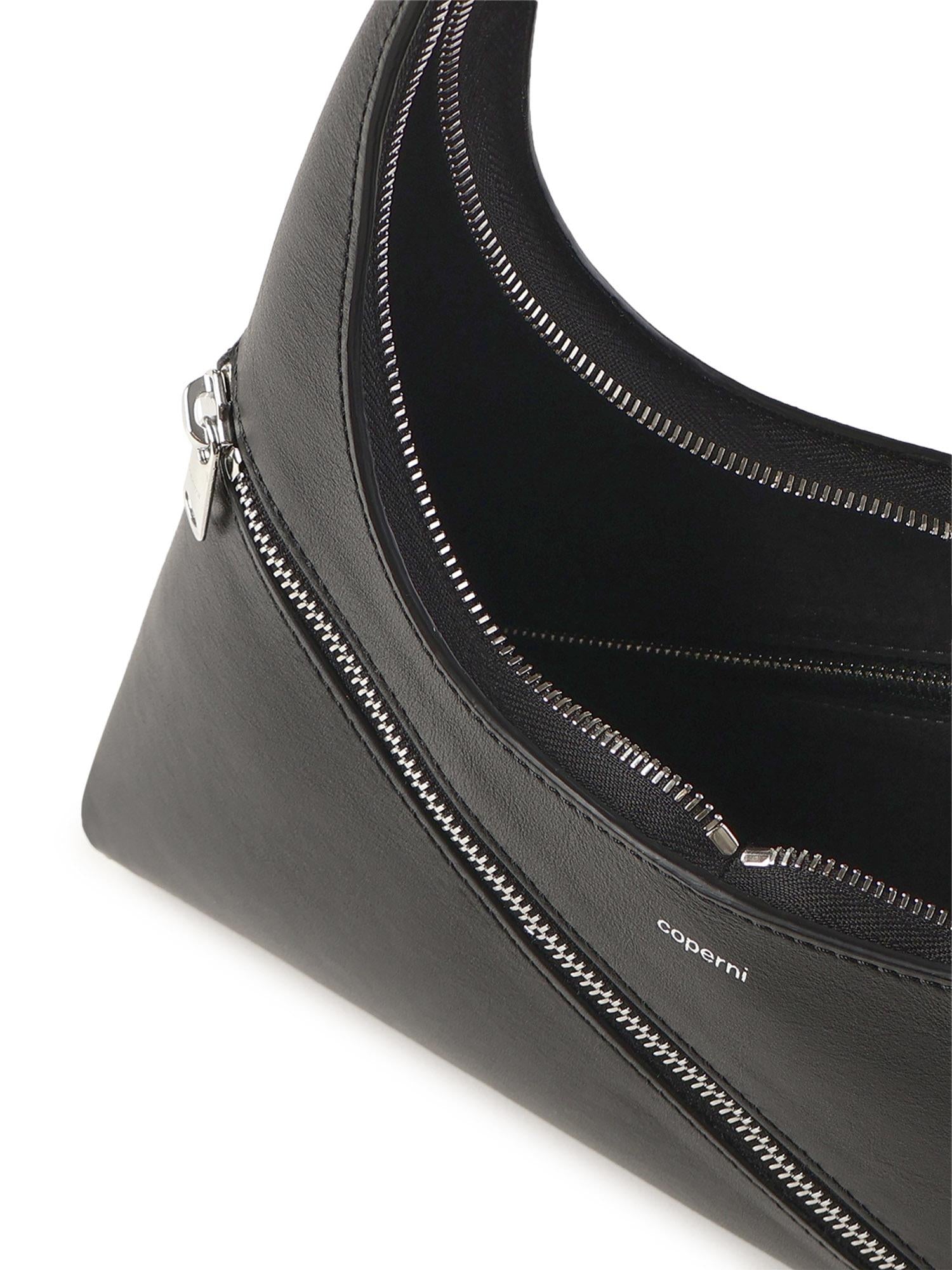 Borsa 'Zip Baguette' in pelle COPBA110F6043 BLACK COPERNI 