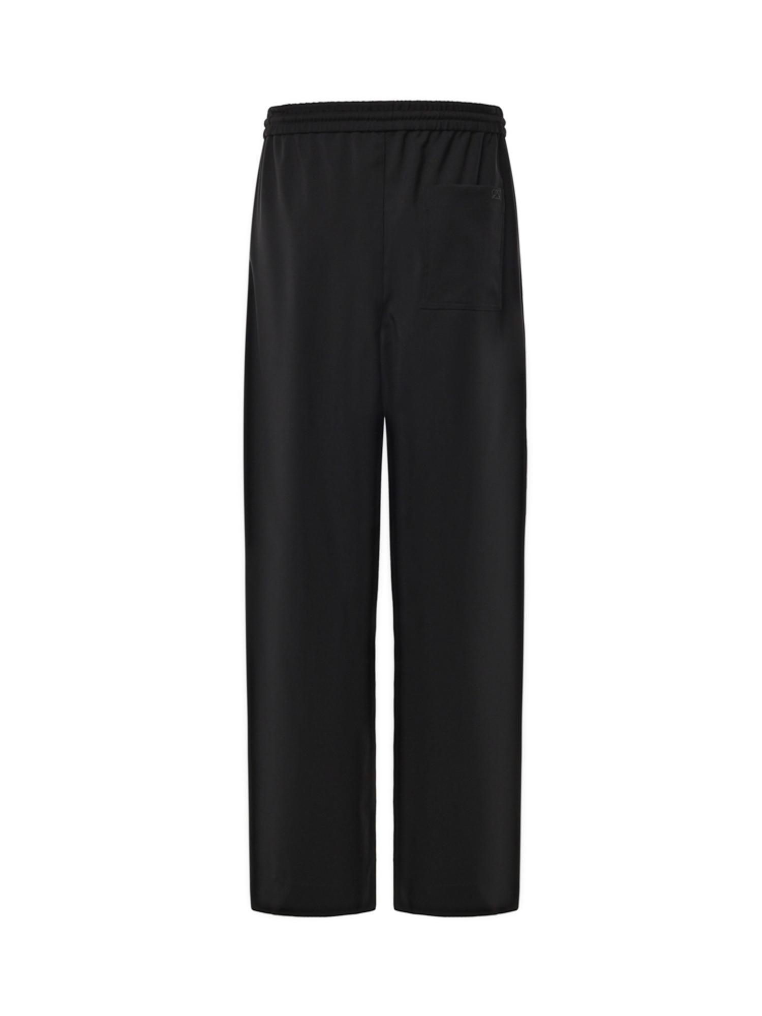 Pantaloni con coulisse in lana H526Y04X76 1100 LOEWE 